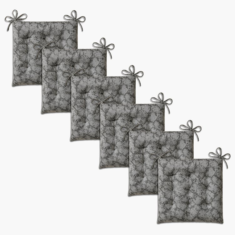LUXE HOME Set of 6 Chair Cushion Pads - 45.72x45.72cm