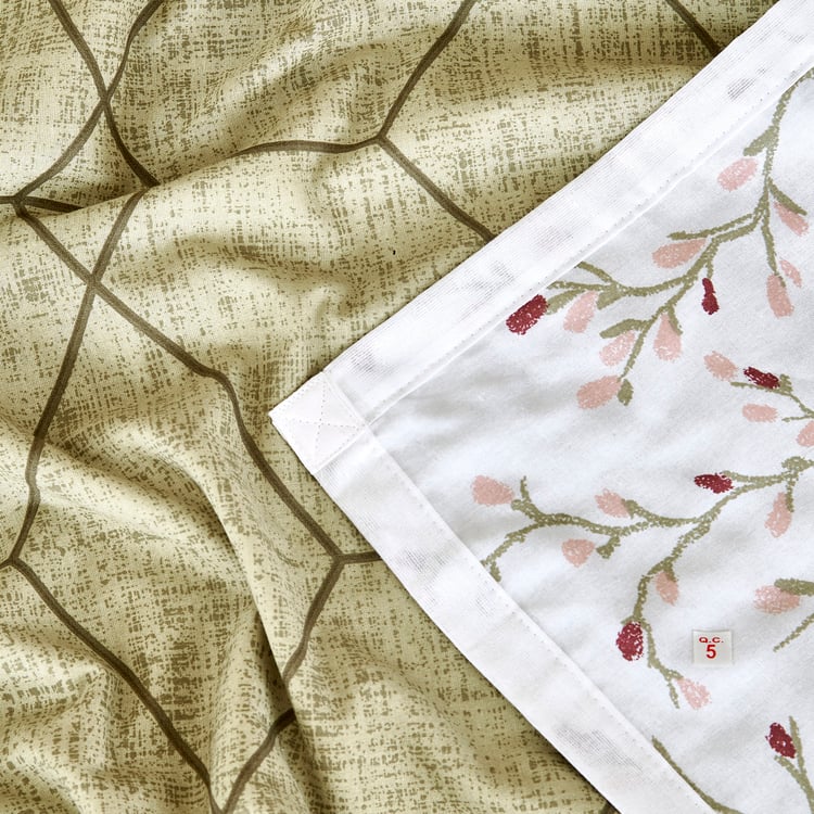 Belmont Camino Cotton Printed Reversible Double Dohar