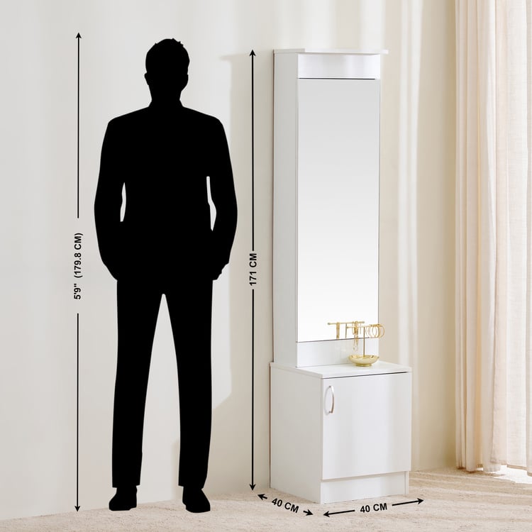 Helios Alton NXT Atlius Dresser Mirror - White