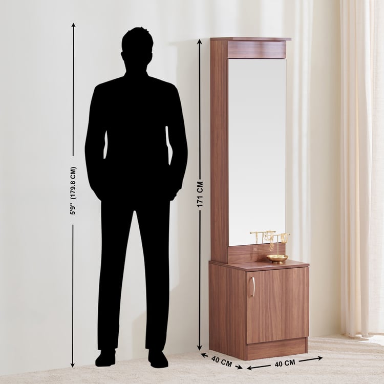 Helios Alton NXT Atlius Dresser Mirror - Walnut