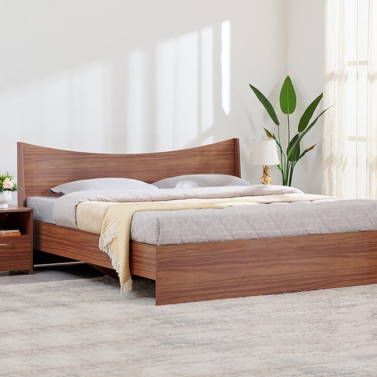 Helios Alton NXT Queen Bed - Walnut