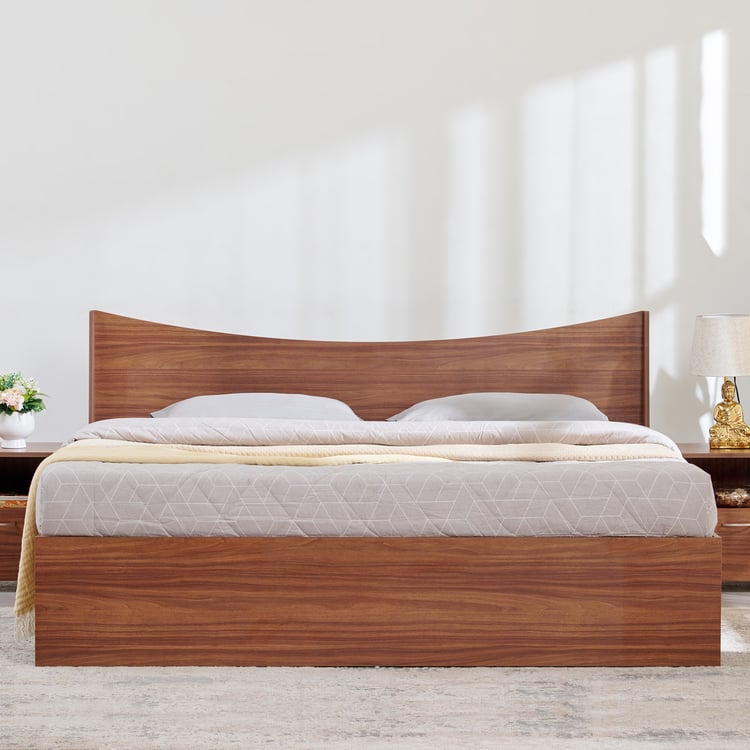 Helios Alton NXT Queen Bed - Walnut