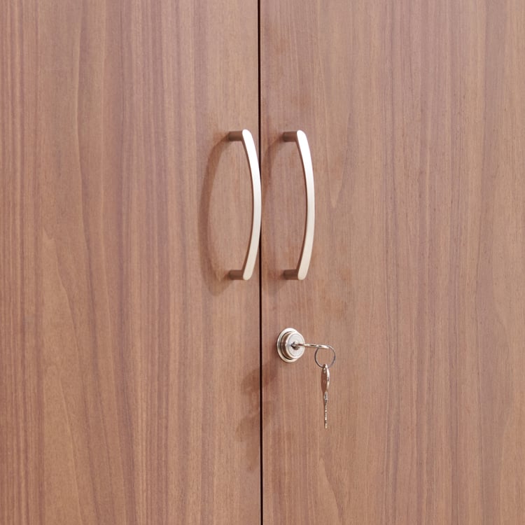 Helios Alton NXT 3-Door Wardrobe - Walnut