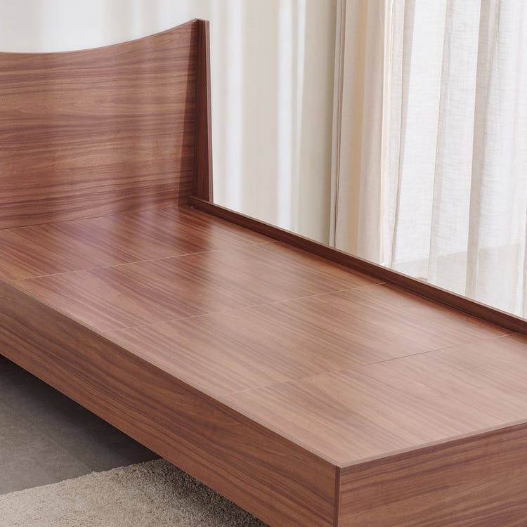 Helios Alton NXT Single Bed - Walnut