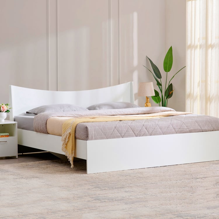 Helios Alton NXT Queen Bed - White