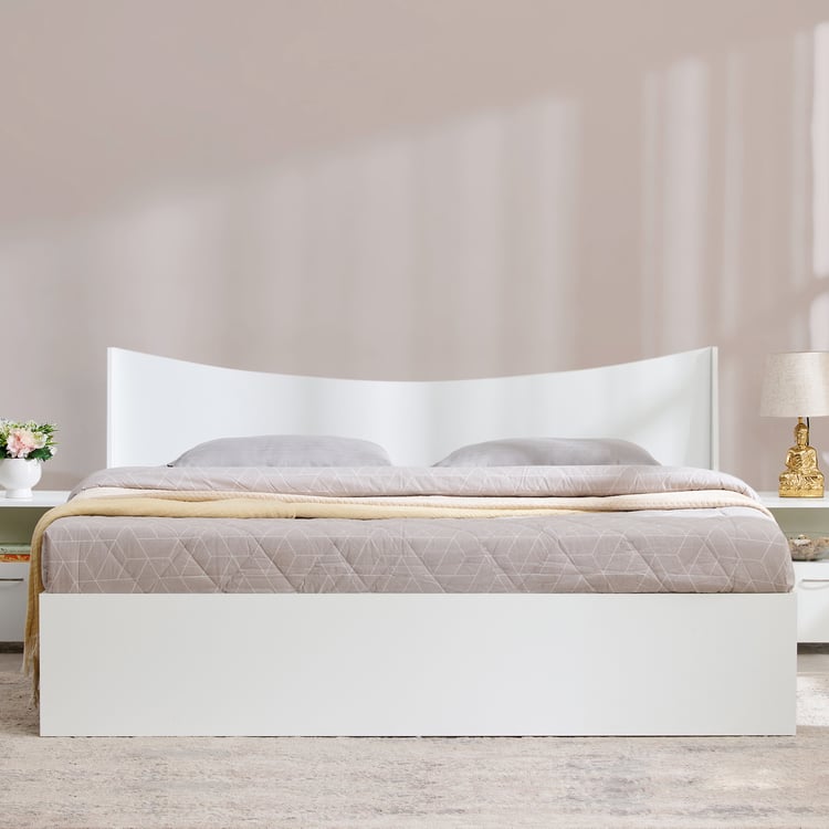 Helios Alton NXT Queen Bed - White