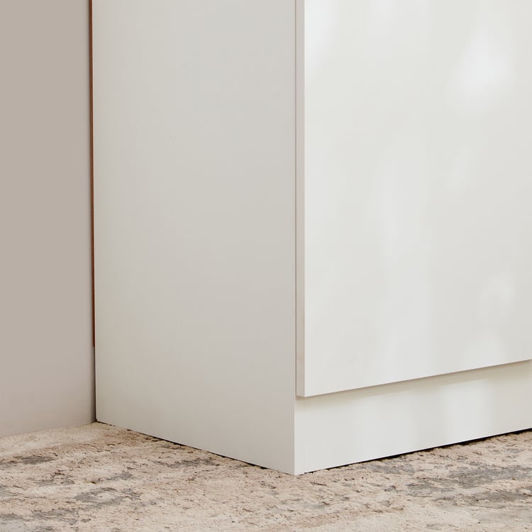 Helios Alton NXT 2-Door Wardrobe with Mirror - White