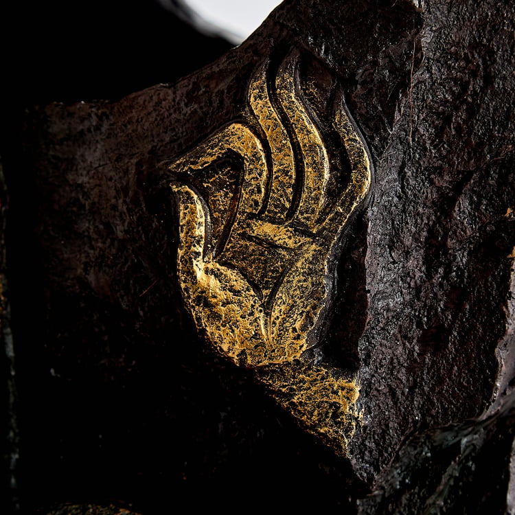 Corsica Alpine Polyresin Buddha Water Fountain - 23x45cm