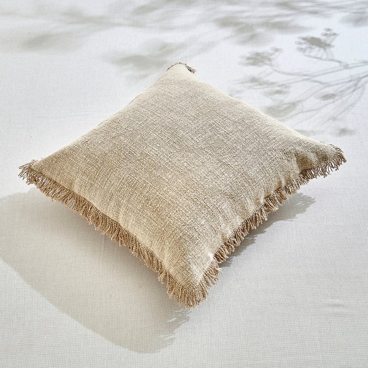 Velluxe Venia Fringe Cushion Cover - 45x45cm