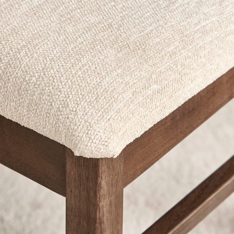 Trio NXT Set of 2 Fabric Dining Chairs - Walnut