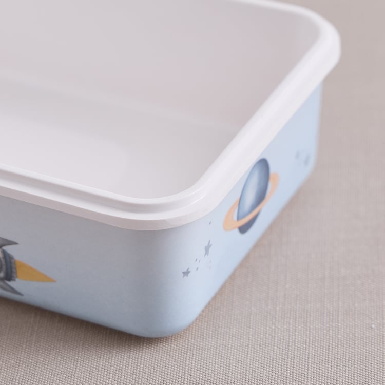 Slate Kids Space Dino Melamine Printed Lunch Box - 800ml