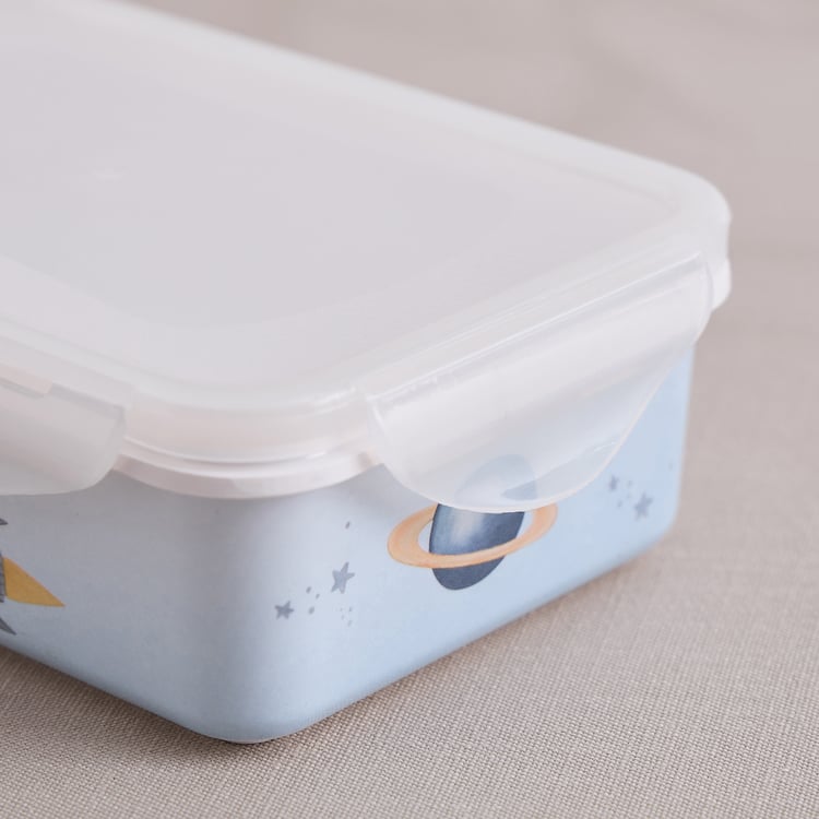 Slate Kids Space Dino Melamine Printed Lunch Box - 800ml