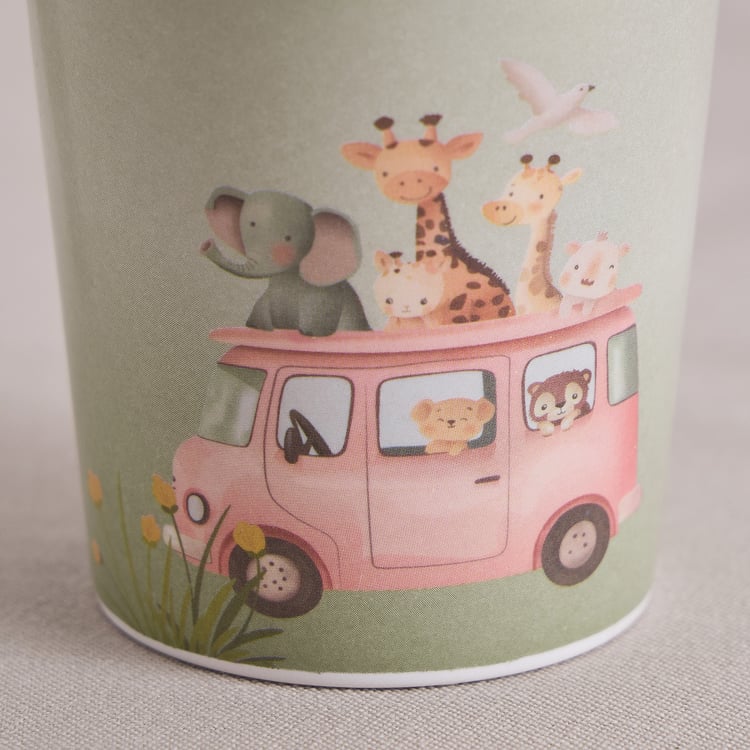 Slate Kids Safari Squad Melamine Printed Milk Mug - 350ml