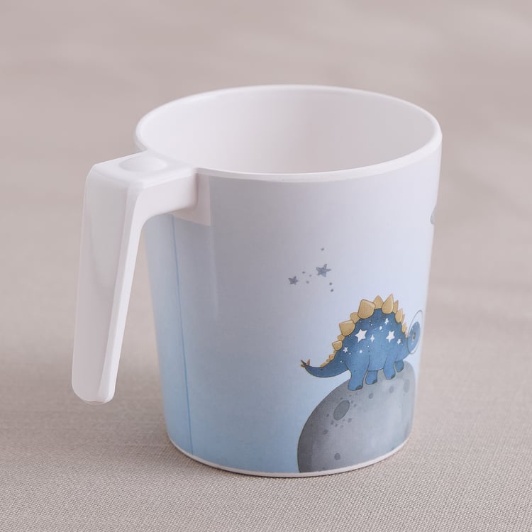 Slate Kids Space Dino Melamine Printed Milk Mug - 350ml