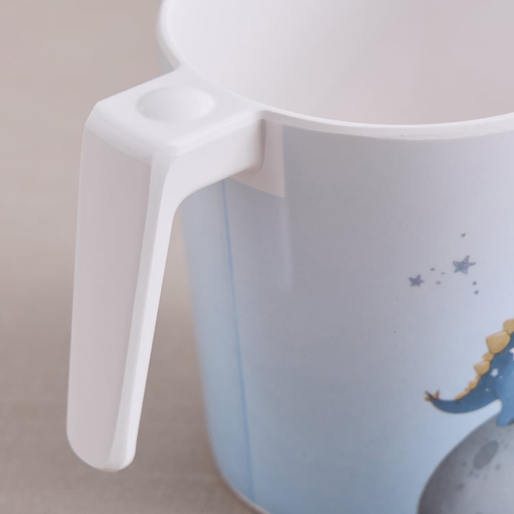 Slate Kids Space Dino Melamine Printed Milk Mug - 350ml
