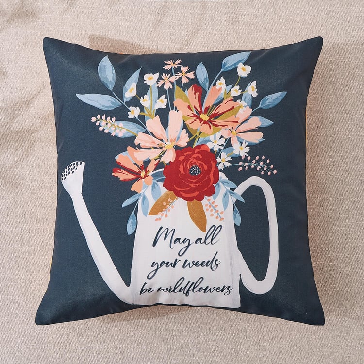 Corsica Wildflower Set of 5 Printed Cushion Covers - 40x40cm