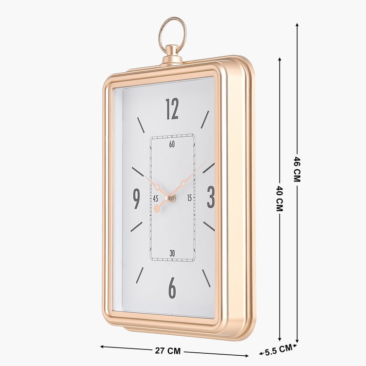 Casablanca Folk Wall Clock - 27x5.5x46cm