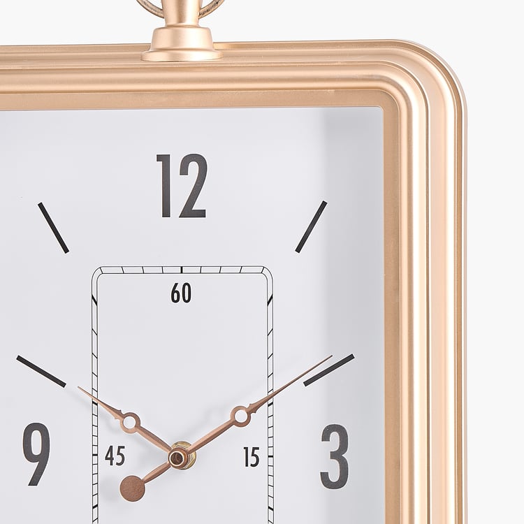 Casablanca Folk Wall Clock - 27x5.5x46cm
