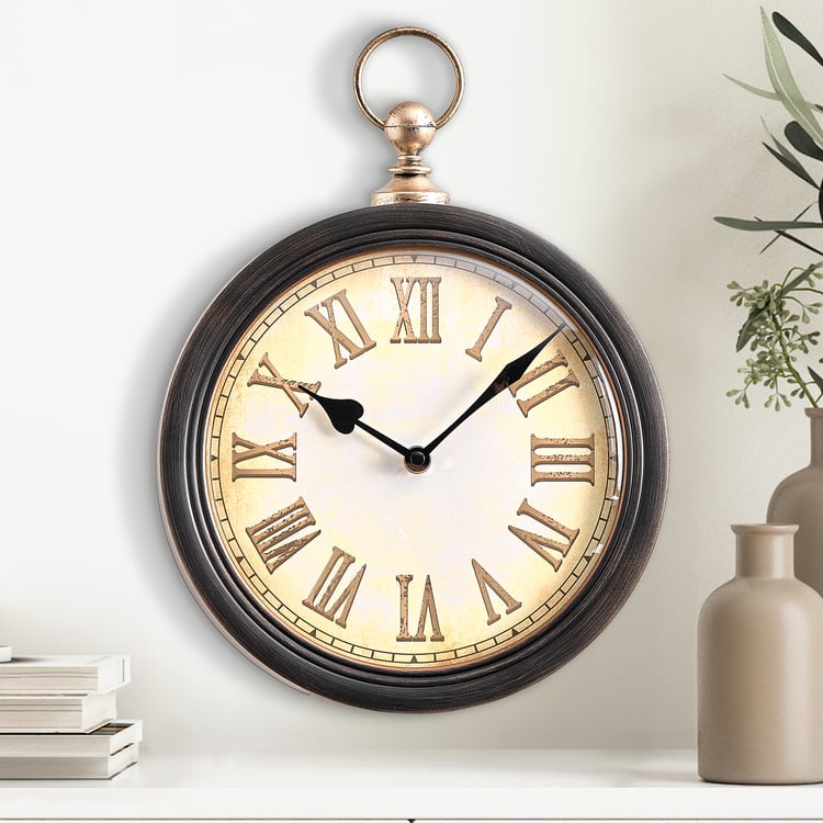 Corsica Casablanca Folk Wall Clock - 25x5x33cm