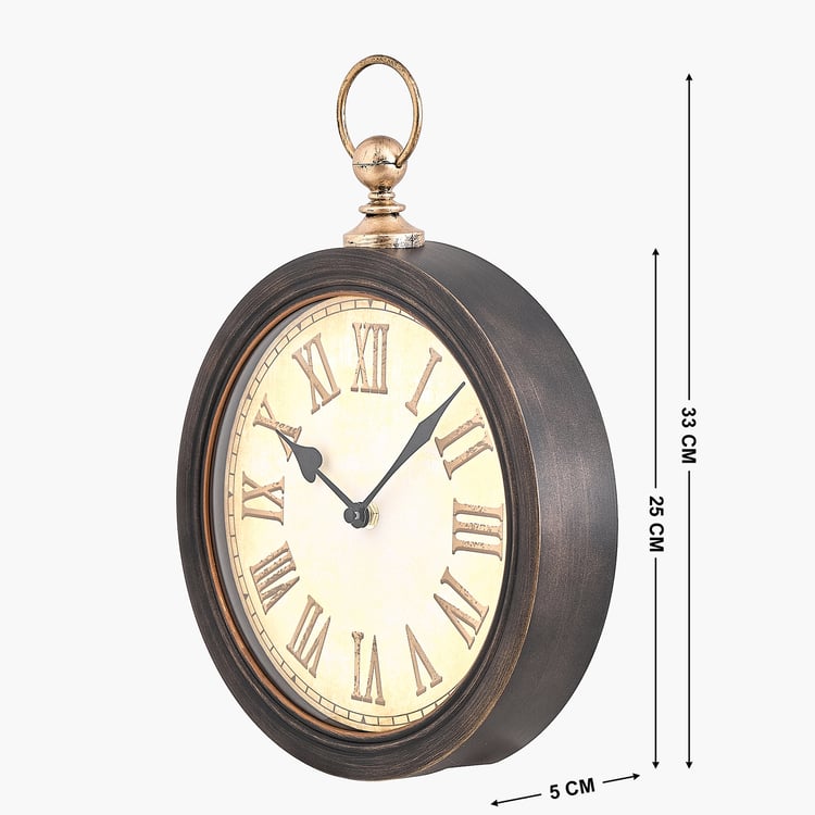 Corsica Casablanca Folk Wall Clock - 25x5x33cm