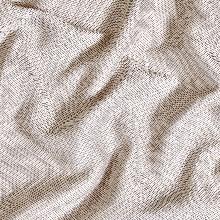 Henley Chevron Set of 2 Jacquard Light Filtering Window Curtains - 7.3ft (225cm)