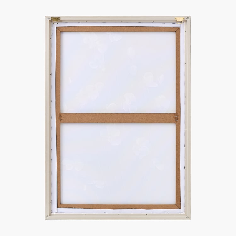 Artistry Bloom Canvas Hand Painted Floral Picture Frame - 50x70cm