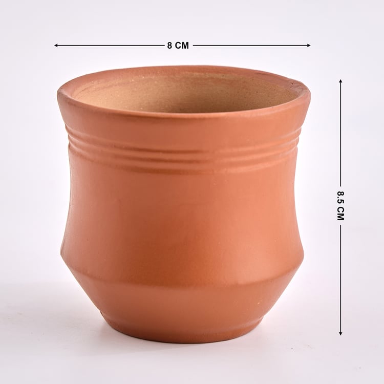 Terra Toscana Set of 2 Terracotta Kulhads - 250ml
