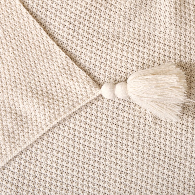 Cloak Knitted Single Throw - 170x130cm