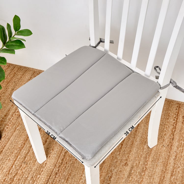 Poise Velvet Chair Pad - 38x38cm