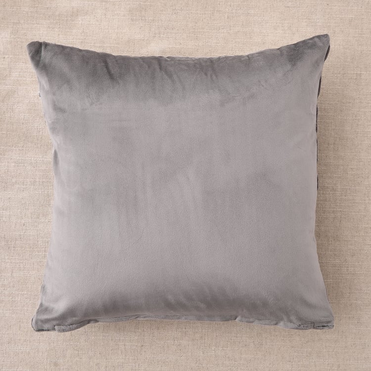 Velin Self-Design Cushion Cover - 45x45cm