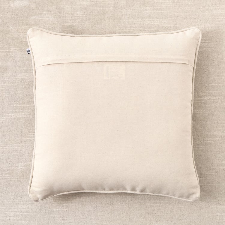 Poetry Buds Dori Embroidered Cushion Cover - 45x45cm