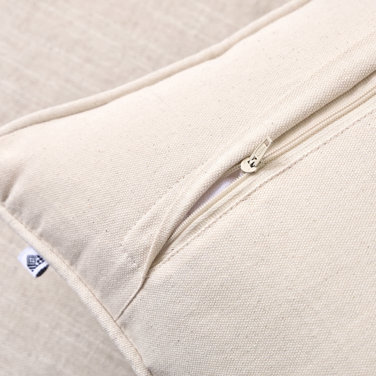 Poetry Buds Dori Embroidered Cushion Cover - 45x45cm