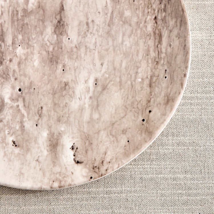 Meadows Reactive Seastone Melamine Dinner Plate - 26.5cm