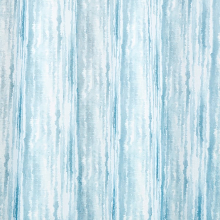 Corisca Hill Set of 2 Printed Sheer Window Curtains - 5.2ft (160cm)