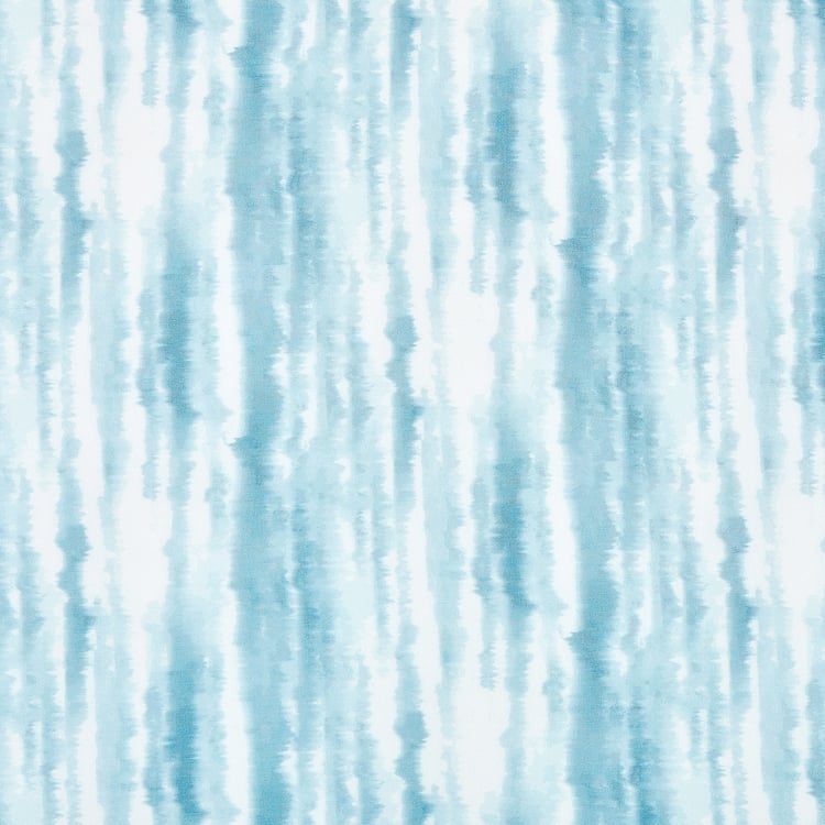 Corsica Hill Set of 2 Printed Sheer Door Curtains - 7.3ft (225cm)