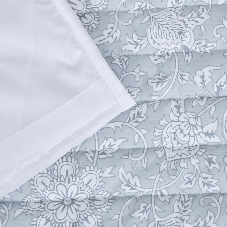 Repose Kaaya Cotton Quilted 3Pcs Double Bed Cover Set