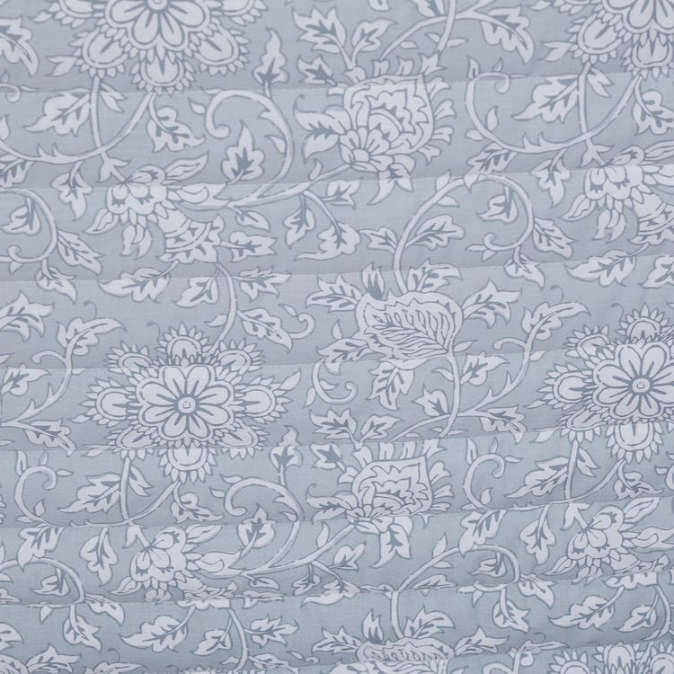 Repose Kaaya Cotton Quilted 3Pcs Double Bed Cover Set