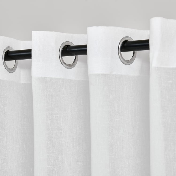 Amaira Sheer Large Door Curtains - 8.8ft (270cm)