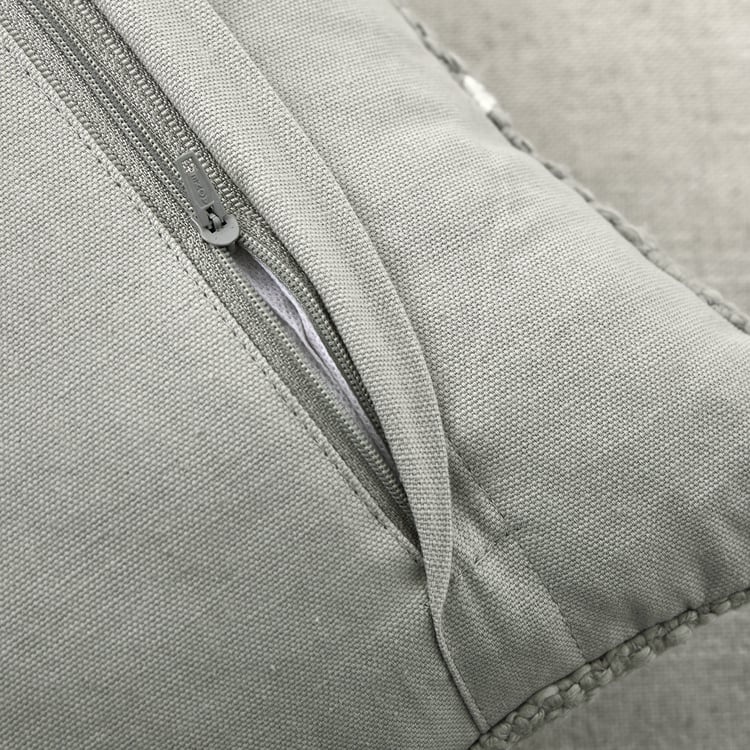 Dwell Fawn Woven Filled Cushion - 50x30cm