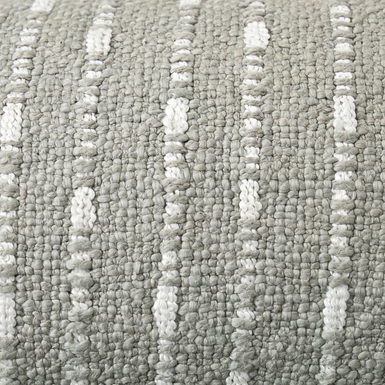 Dwell Fawn Woven Filled Cushion - 50x30cm