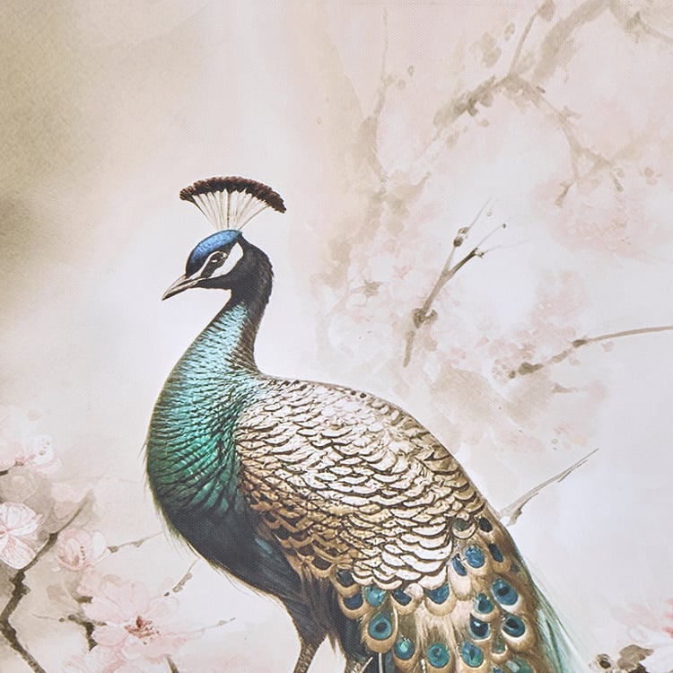 Brezza Set of 2 Canvas Peacock Picture Frames - 40x60cm