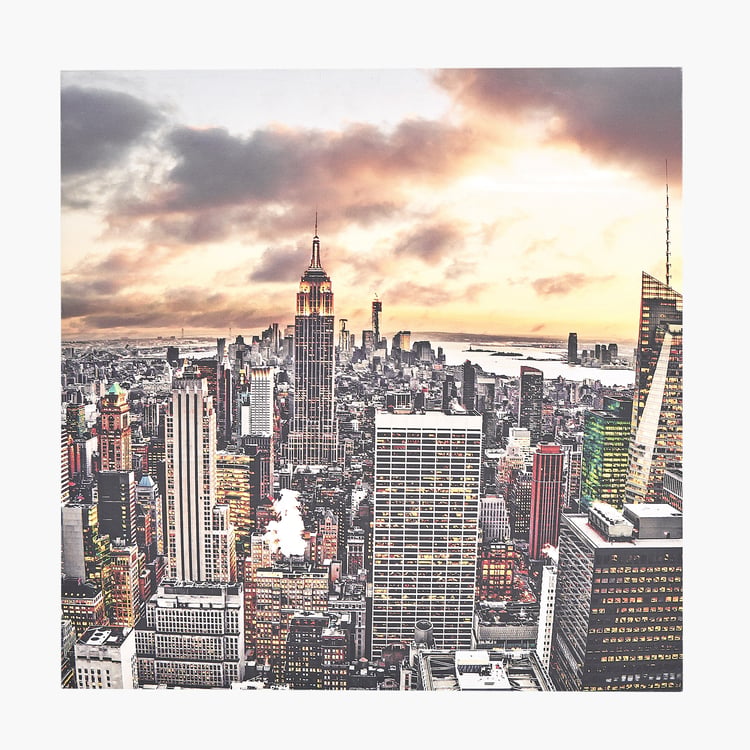 Corsica Brezza Set of 3 Canvas City Picture Frames