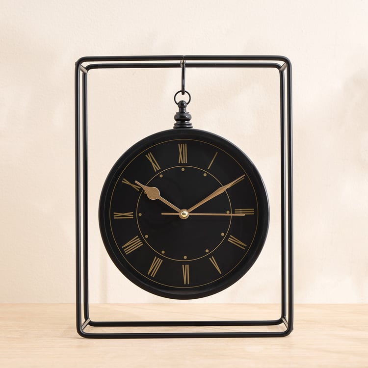 Casablanca Gloss Table Clock - 18x7.5x24cm