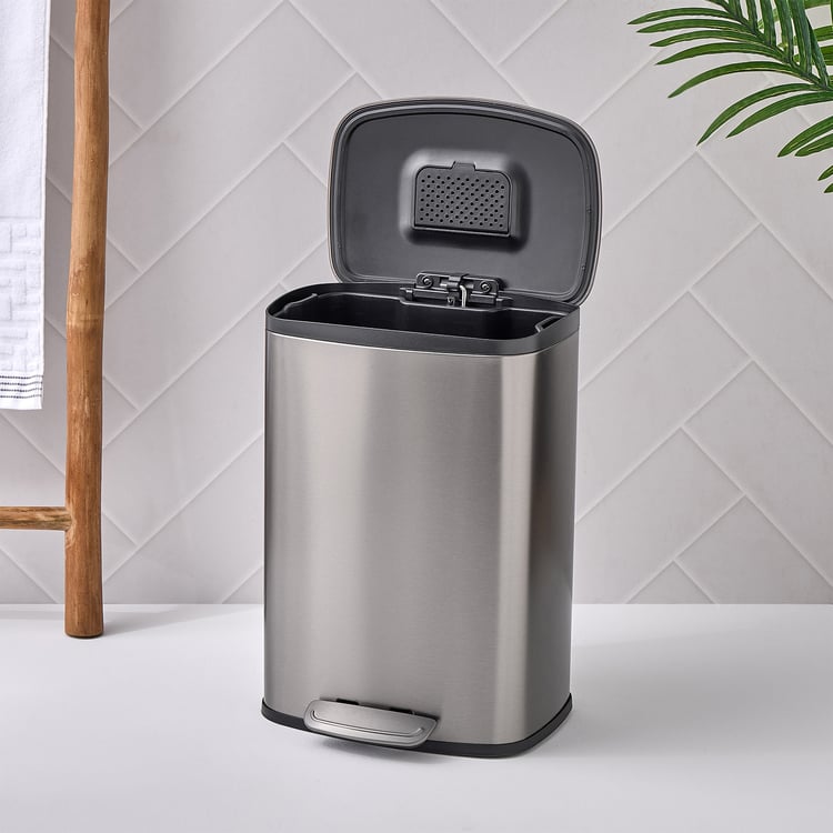Sedona Smudge Stainless Steel Pedal Waste Bin - 12L