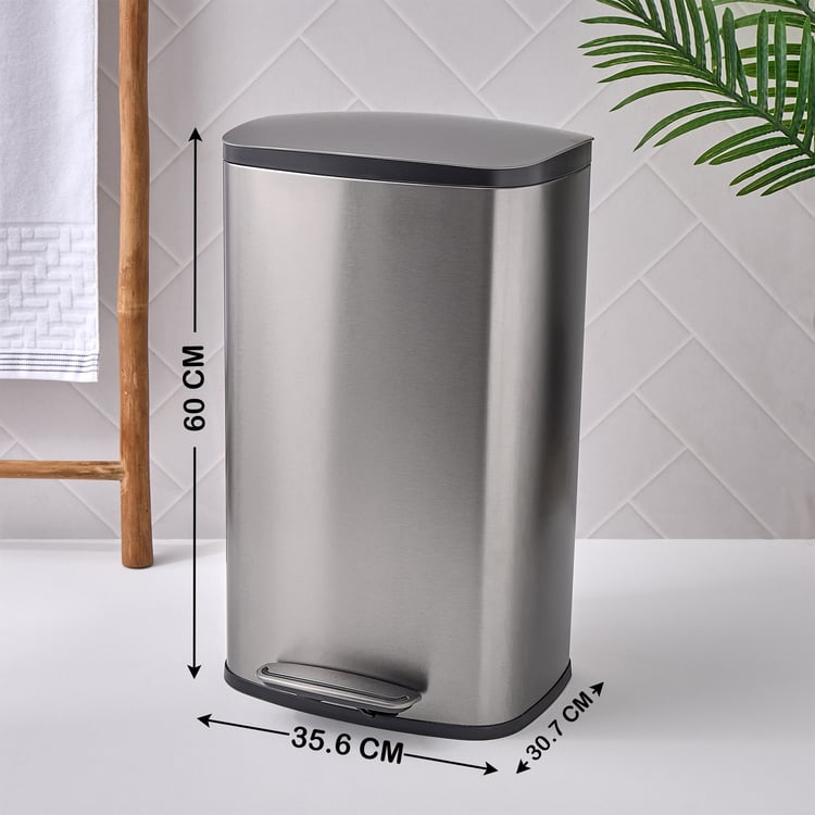 Sedona Smudge Stainless Steel Pedal Waste Bin - 30L