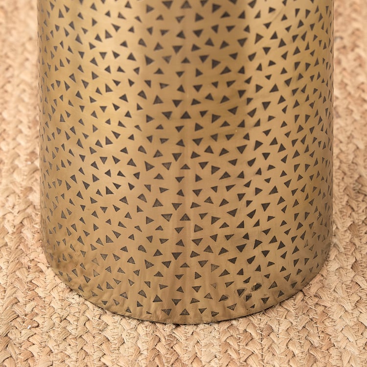 Colossal Hipo Metal Etched Vase