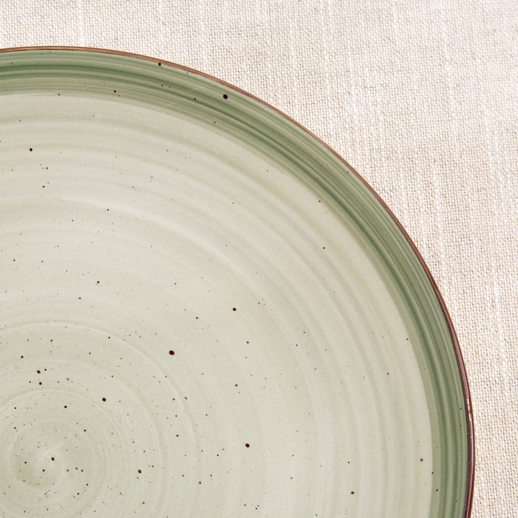 Moderna Studio Stoneware Printed Dinner Plate - 27cm