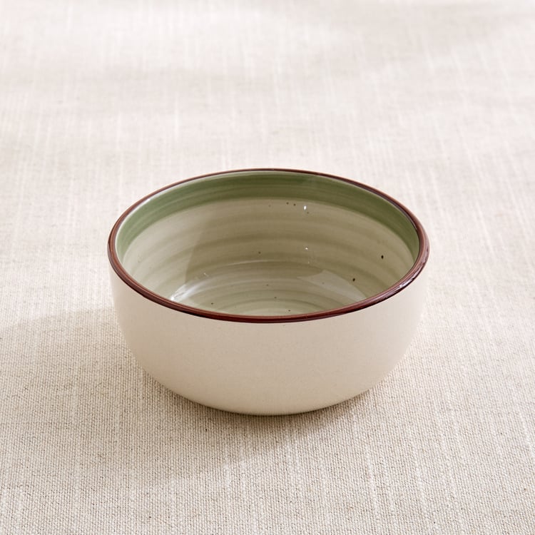 Moderna Studio Stoneware Printed Katori - 300ml