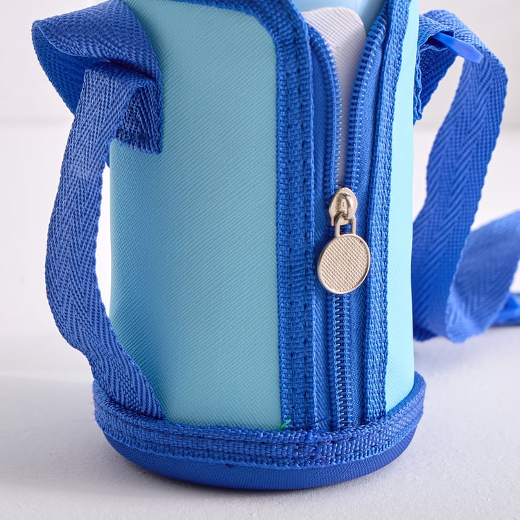 Back To School Kids Stainless Steel Sipper with Pouch - 550ml