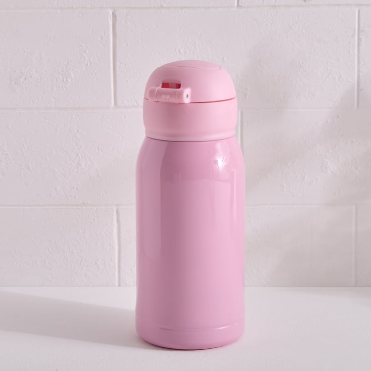 Back To School Kids Stainless Steel Sipper with Pouch - 550ml